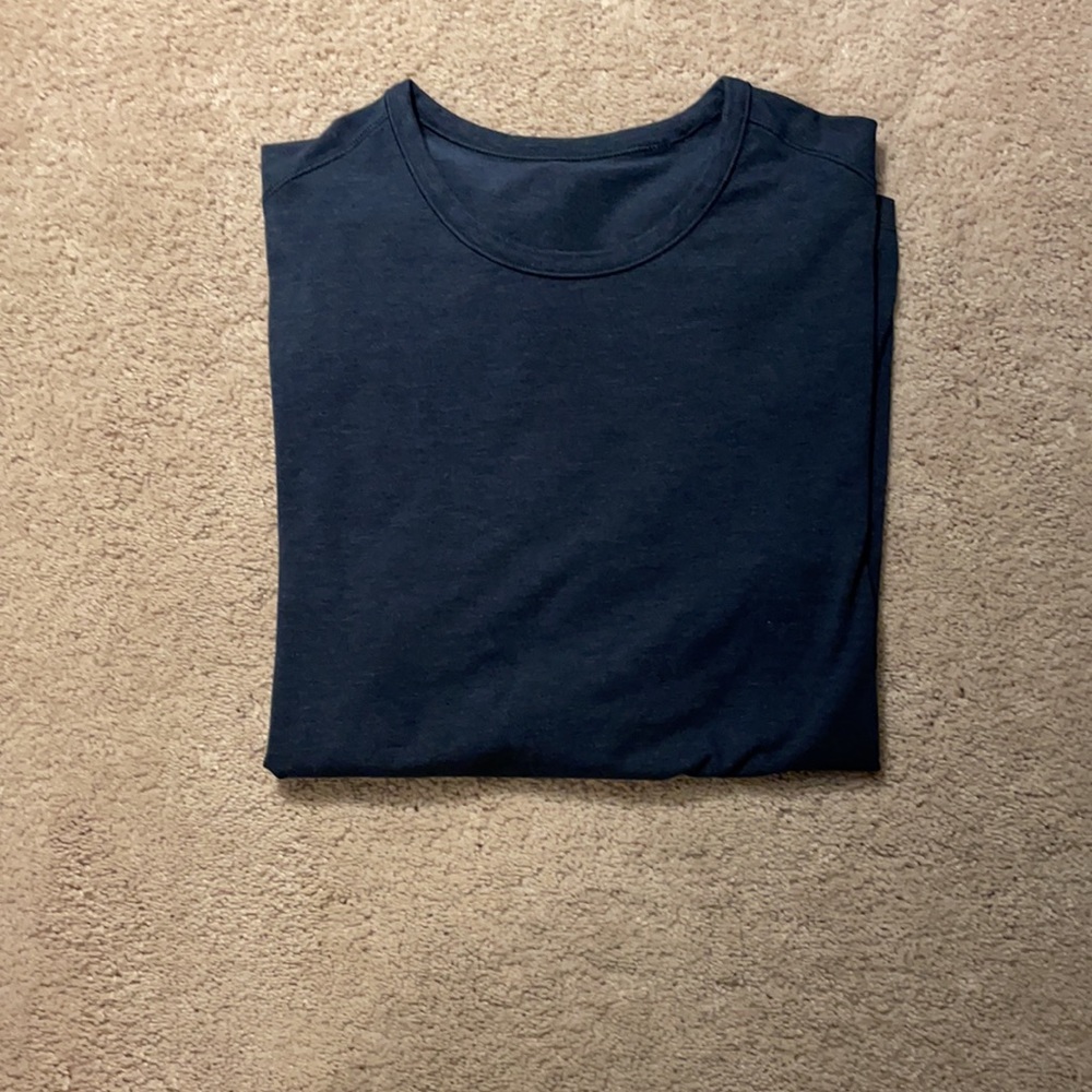 Lululemon Navy Long Sleeve Tee - Picture 2 of 2